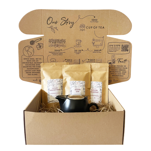 Black Tea & Teapot Gift Box