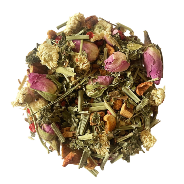 French Rose & Apple Herbal Tea