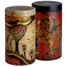 Africa Set of Two Tea Caddies 500g