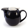 Zaara Porcelain Teapot Black 0.9L