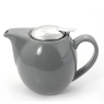 Zaara Porcelain Teapot Grey 0.9L