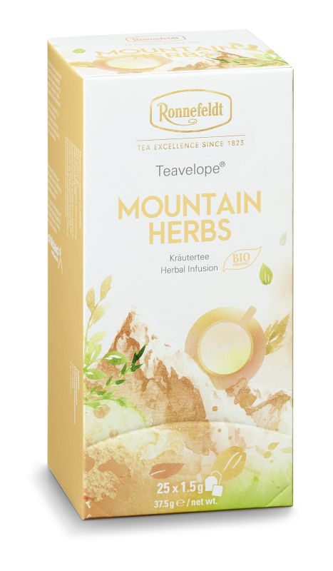 Teavelope Mountain Herbs Organic teabags
