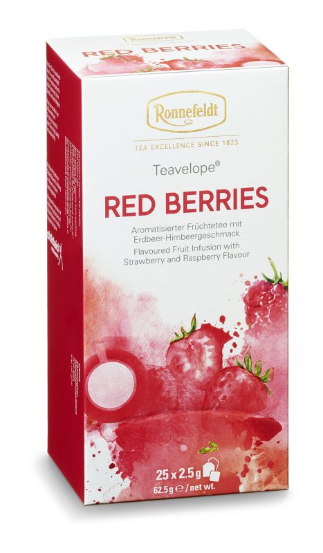 Teavelope Red Berries Teabags