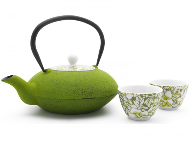 Yantai Green Cast Iron Set