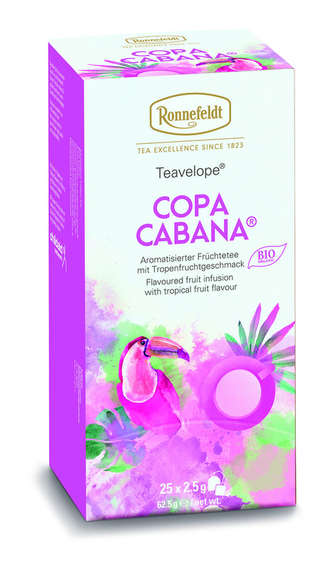 Teavelope Copa Cabana teabags
