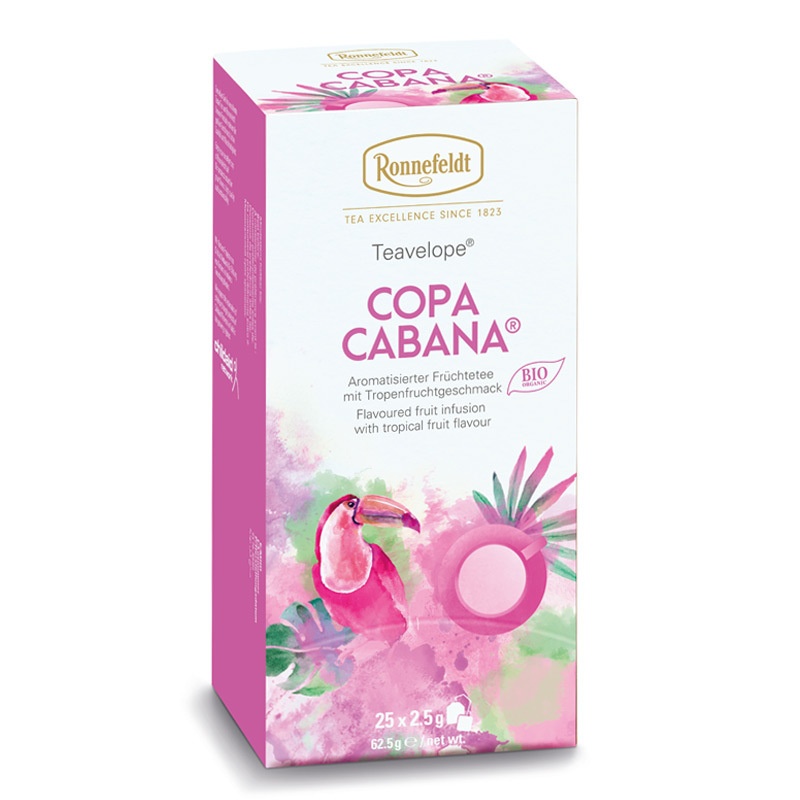 Teavelope Copa Cabana teabags