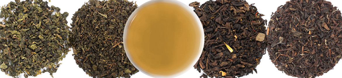 Oolong loose leaf tea variations