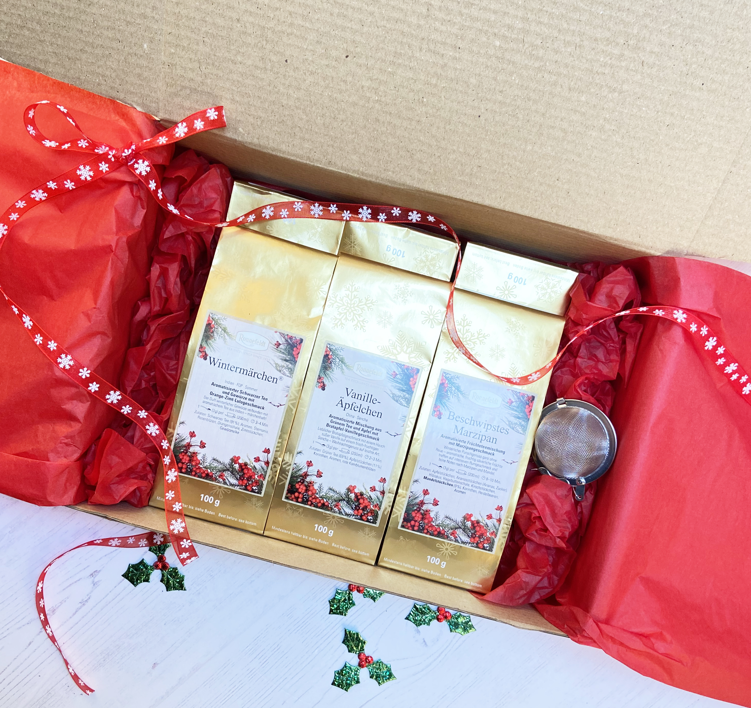 Christmas Tea Gift Box (6 teas)