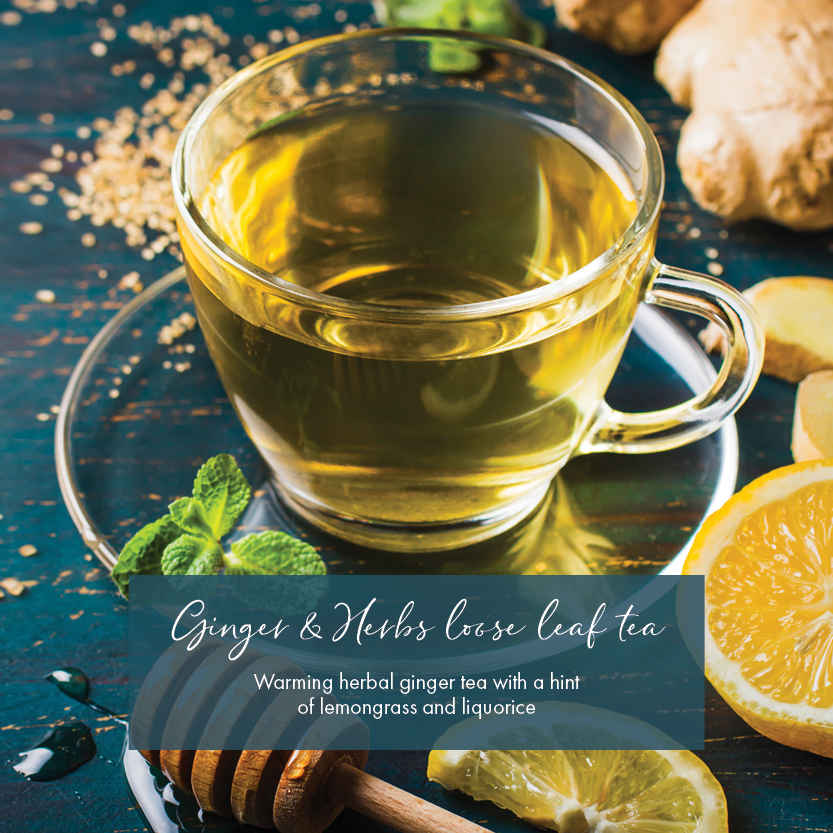 Ginger and Herbs loose leaf tea