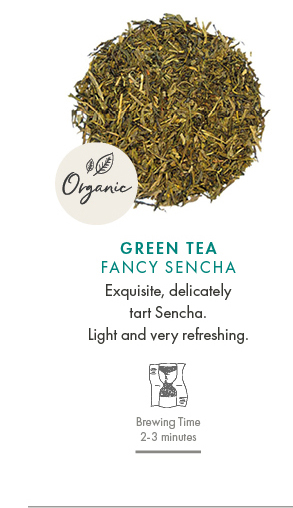 Fancy Sencha Organic loose leaf tea