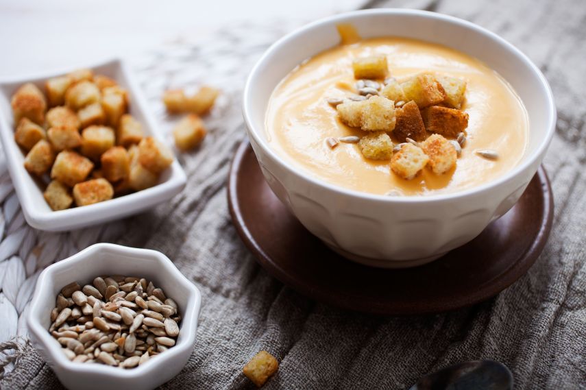 Sweet Potato Coconut Soup