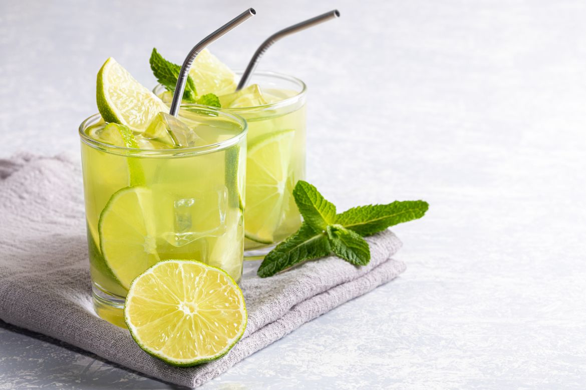 Mint and Cucumber Cooler Lifestyle