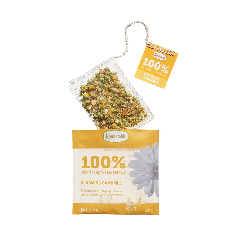 Eco-Friendly Charming Cacomile Teabags