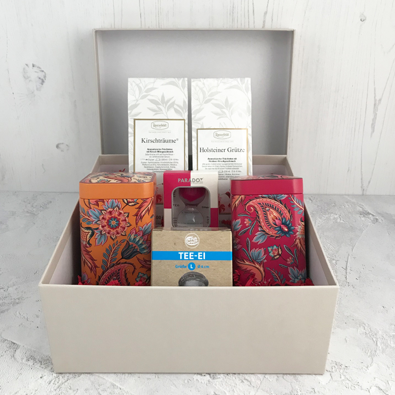 Fruit Tea and Tin Gift Box