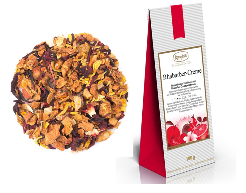 Rhubarb Cream loose leaf tea