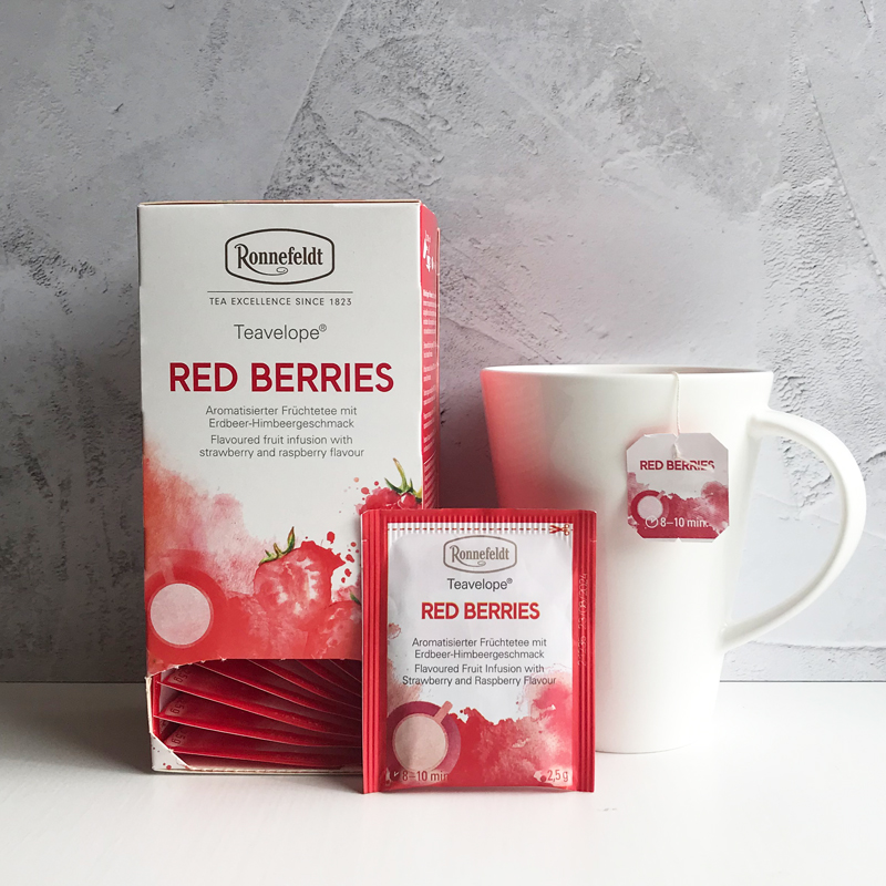 Teavelope Red Berries Teabags