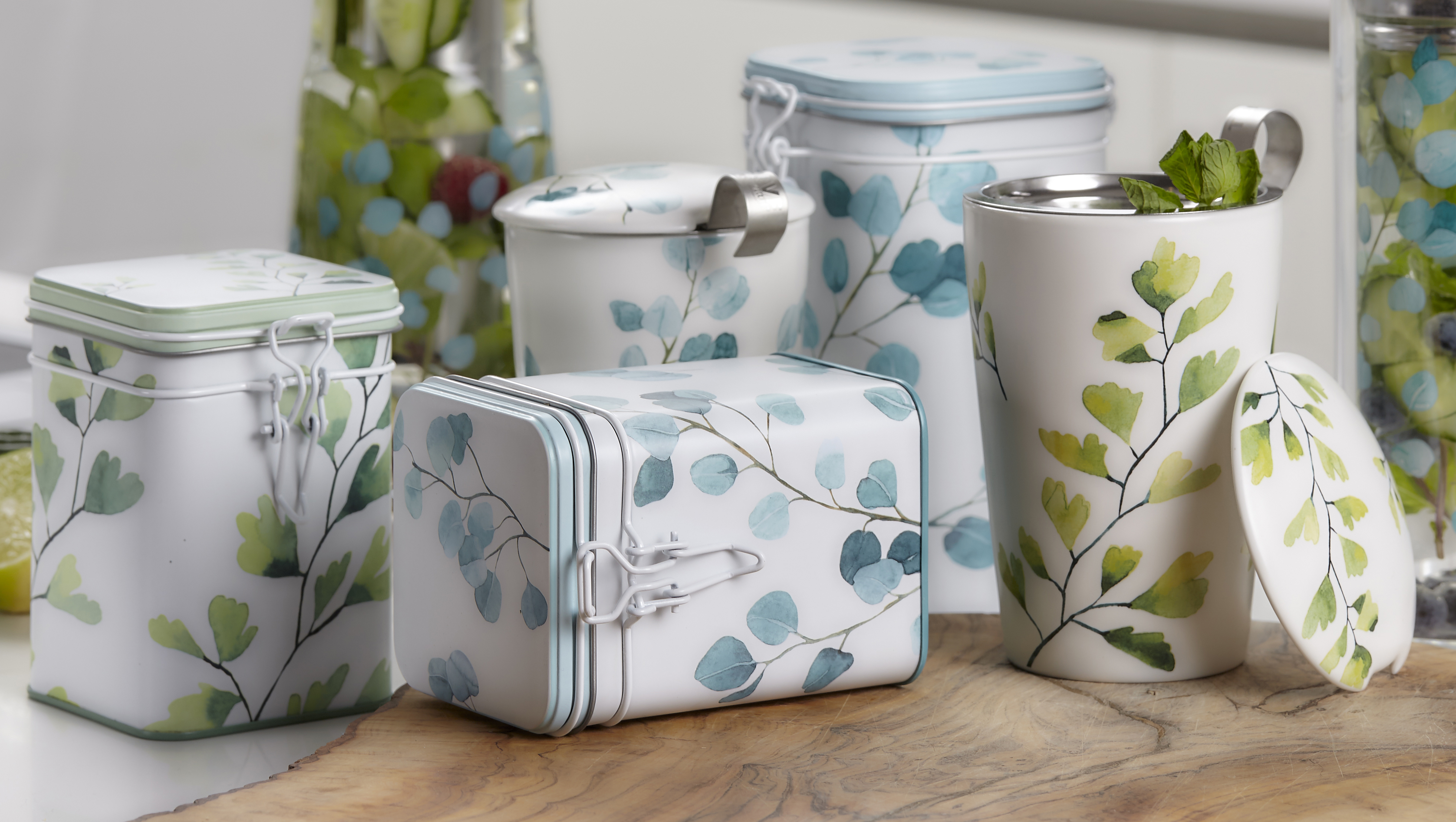 Tress Tea Caddies