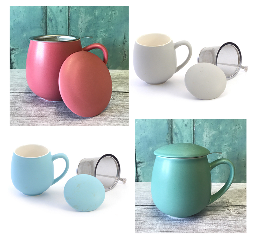 Zaara Herb Tea Mug x4 colours